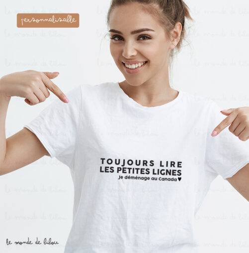 T-shirt personnalisé Annonce Bonne Nouvelle