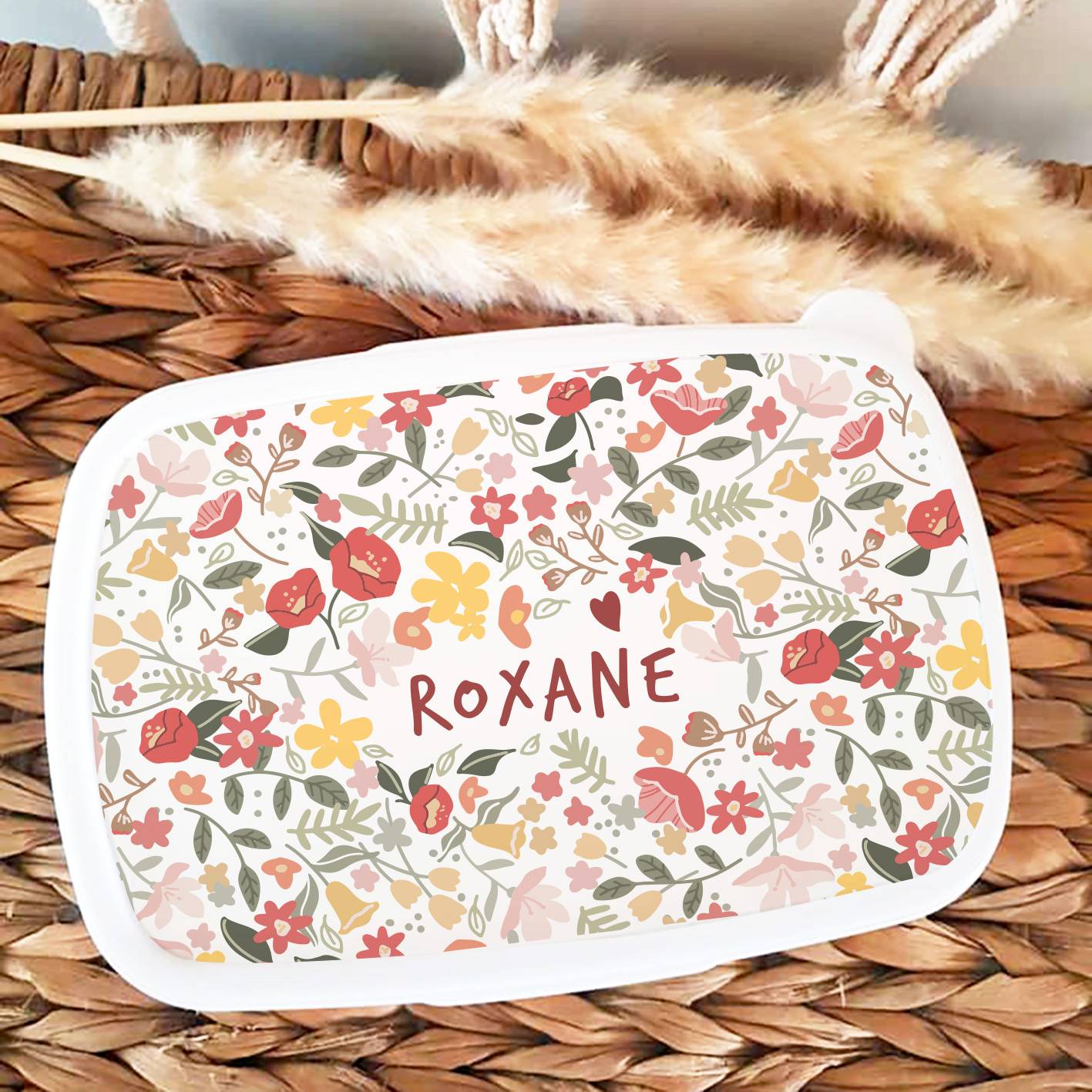 Boîte à Goûter Liberty personnalisée