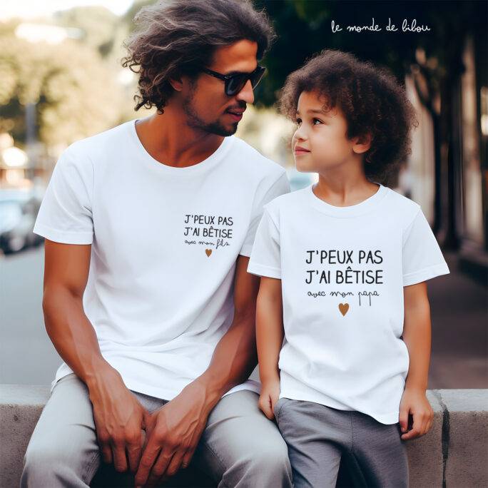Duo Bêtise avec papa et sa fille ou son fils