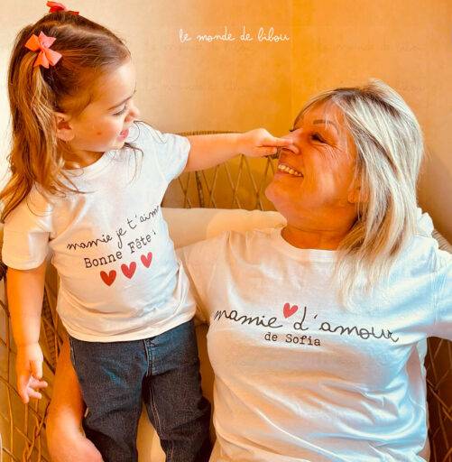 Duo Bonne fête Mamie d'amour