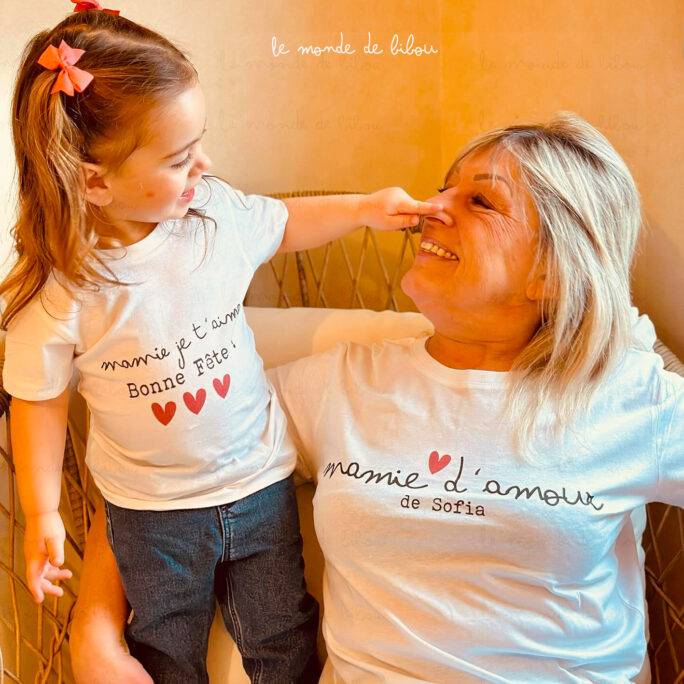 Duo Bonne fête Mamie d'amour