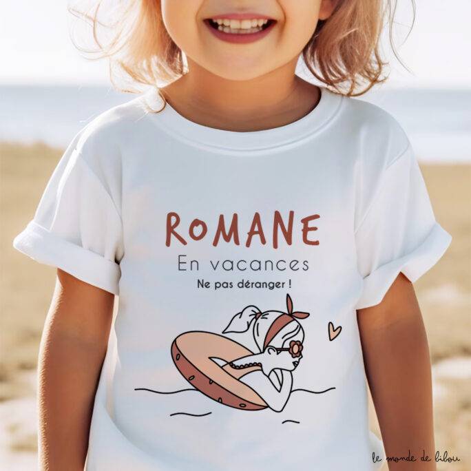 T-Shirt Enfant en vacances