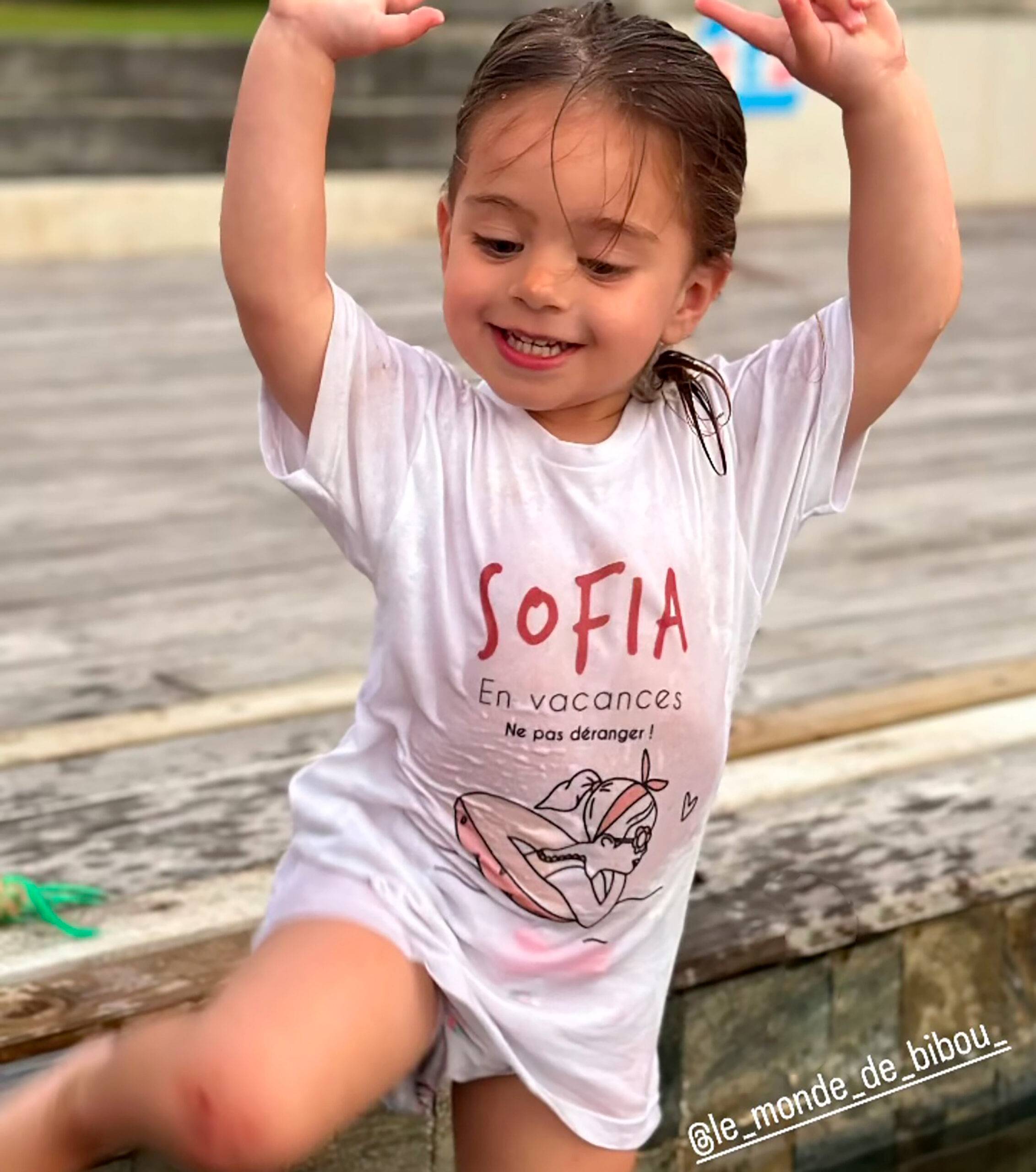 T-Shirt Enfant en vacances