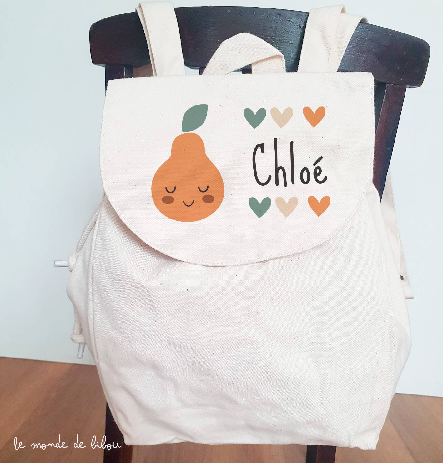 Sac à dos personnalisé poire