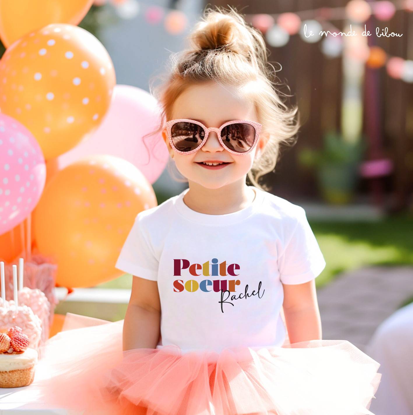 Duo T-Shirts petite et grande sœur