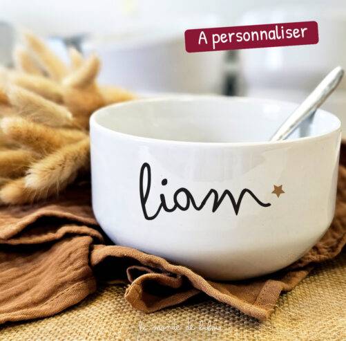 Bol cadeau personnalisé Prénom ou surnom