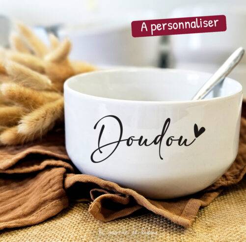 Bol cadeau personnalisé Prénom