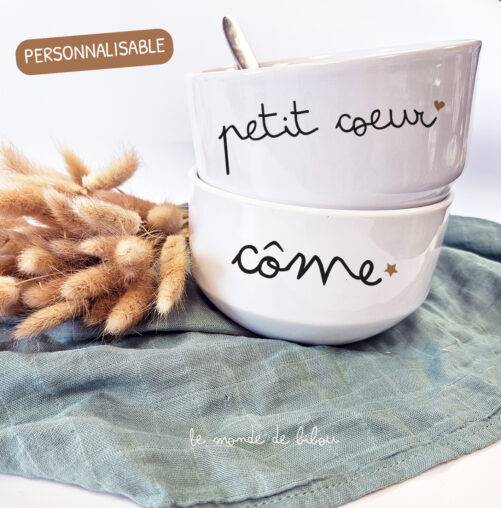 Bol cadeau personnalisé Prénom ou surnom