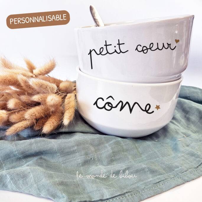 Bol cadeau personnalisé Prénom ou surnom