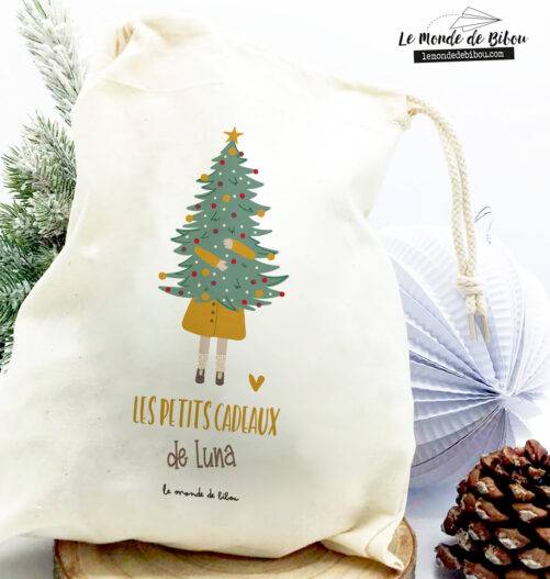 Hotte de Noël Sapin taille S