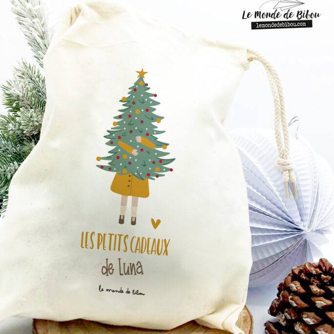 Hotte de Noël Sapin taille S
