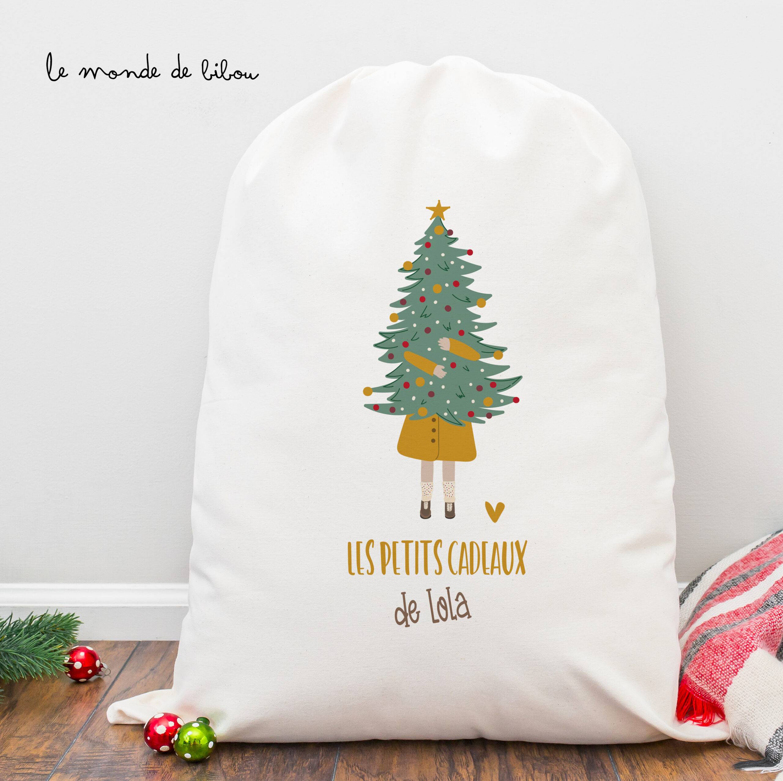 Hotte de Noël Sapin taille XL