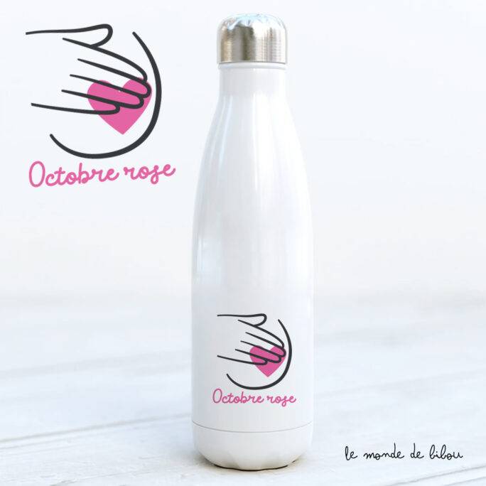Bouteille isotherme Octobre rose