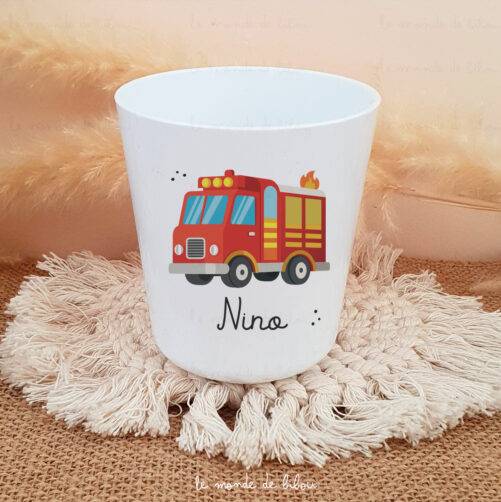 Gobelet enfant voiture personnalisé