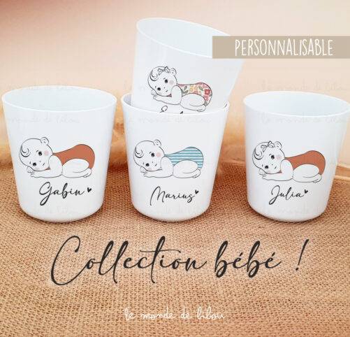 Gobelet incassable Bébé personnalisé