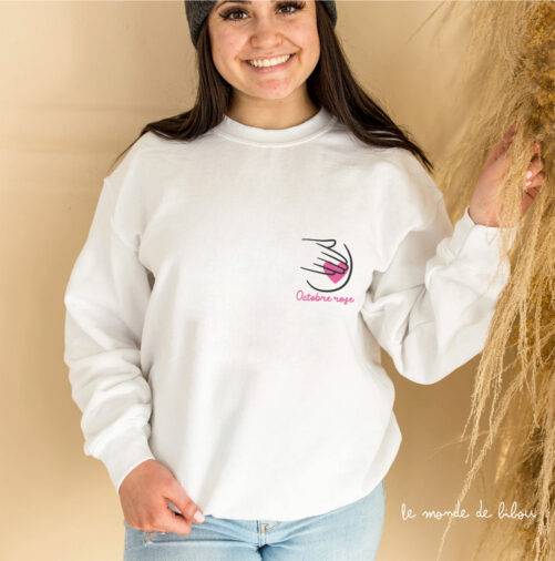 Sweat Octobre rose