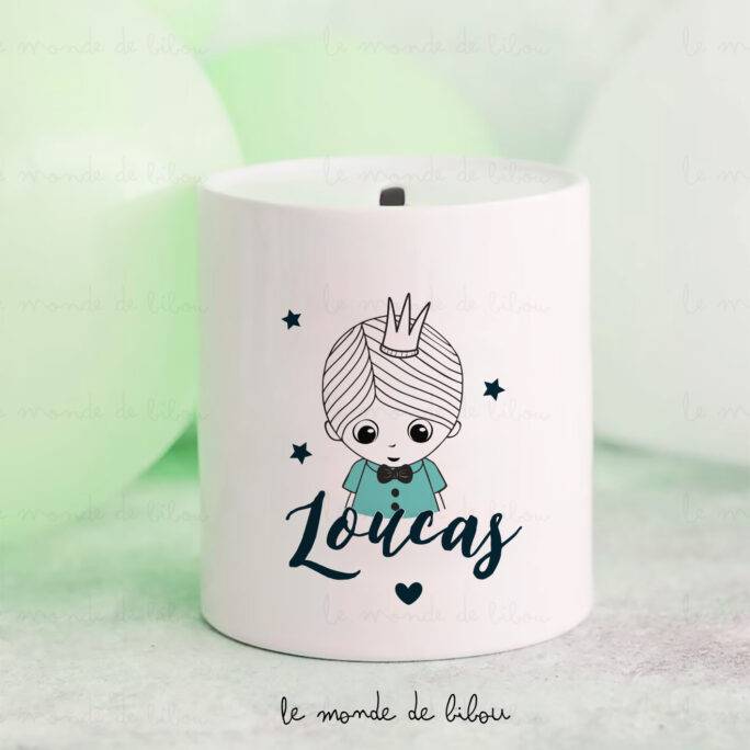 Tirelire personnalisée Petit prince