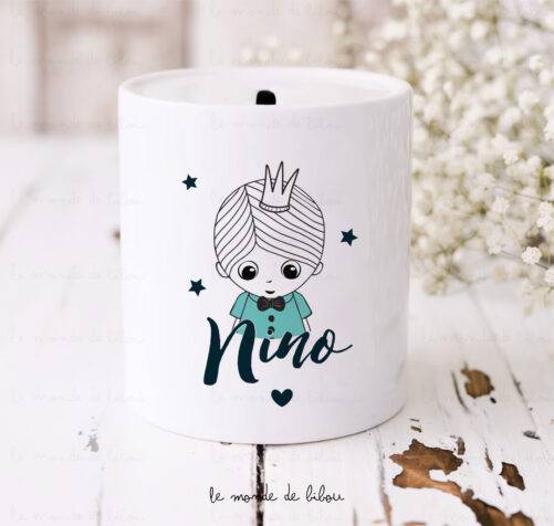 Tirelire personnalisée Petit prince