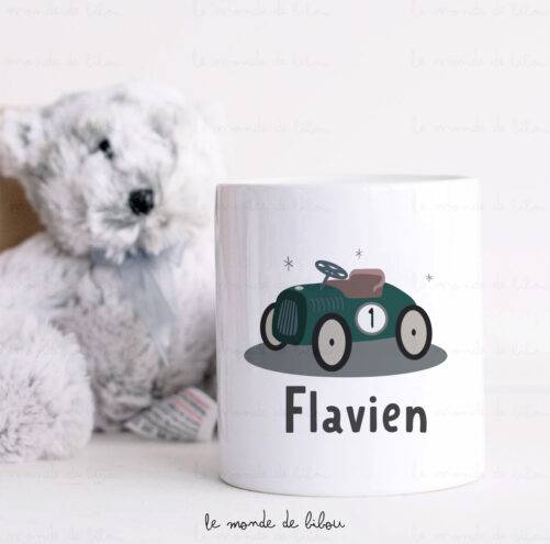 Tirelire personnalisée voiture vintage