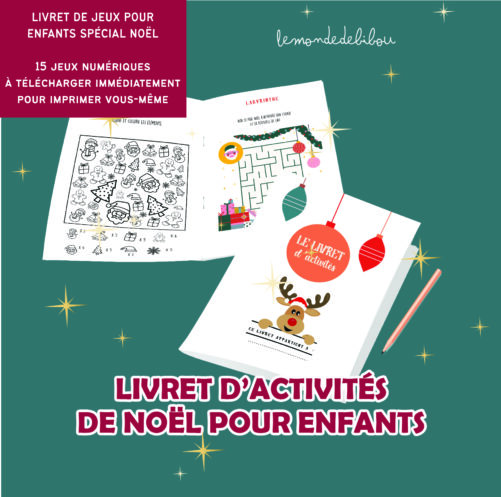 LIVRET NOEL JEUX ENFANT