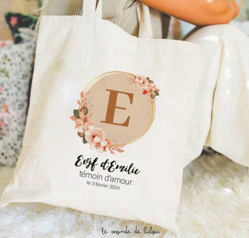 Sac et trousse personnalisés EVJF
