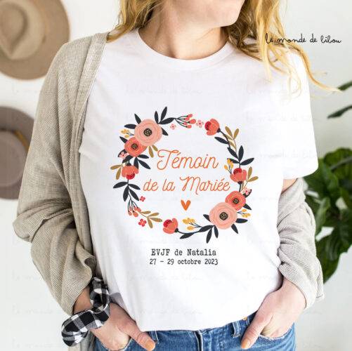T-shirts personnalisés pour Enterrement de Vie de Jeune Fille