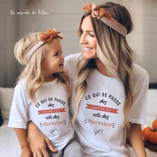 T-shirt Secret avec Marraine