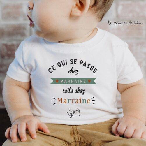 T-shirt Secret avec Marraine