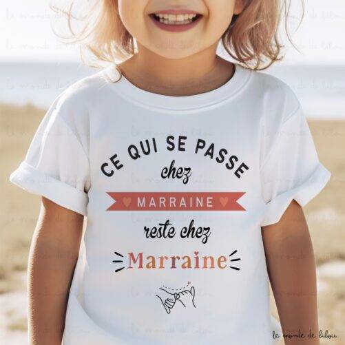 T-shirt Secret avec Marraine