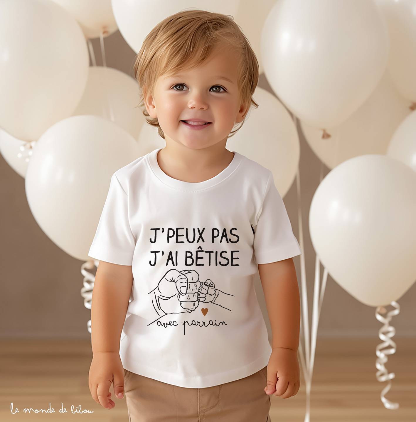 T-shirts Bêtise avec Parrain et Filleul(e)