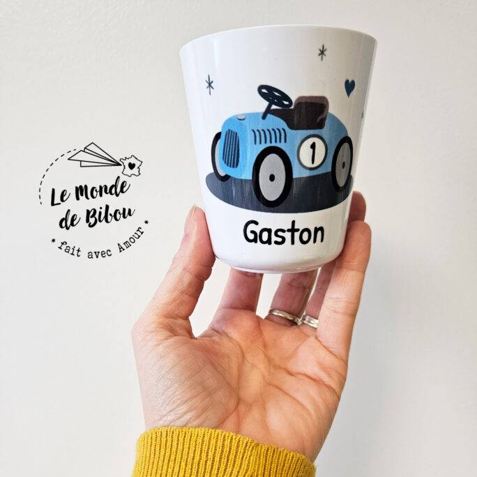 Gobelet verre personnalisé