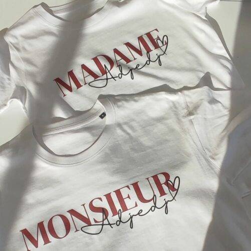 Tshirt nom de famille
