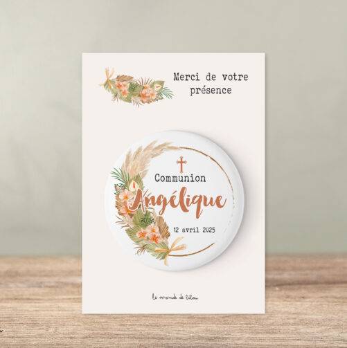 Magnet personnalisé Baptême