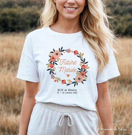 Teeshirt enterrement vie de jeune fille