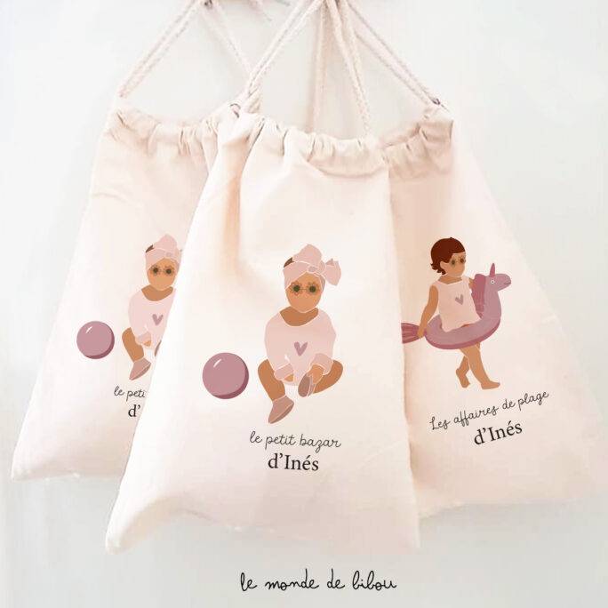 Sac rangement enfant vacances
