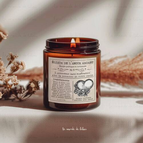 Bougie Apothicaire Élixir d'Amour 